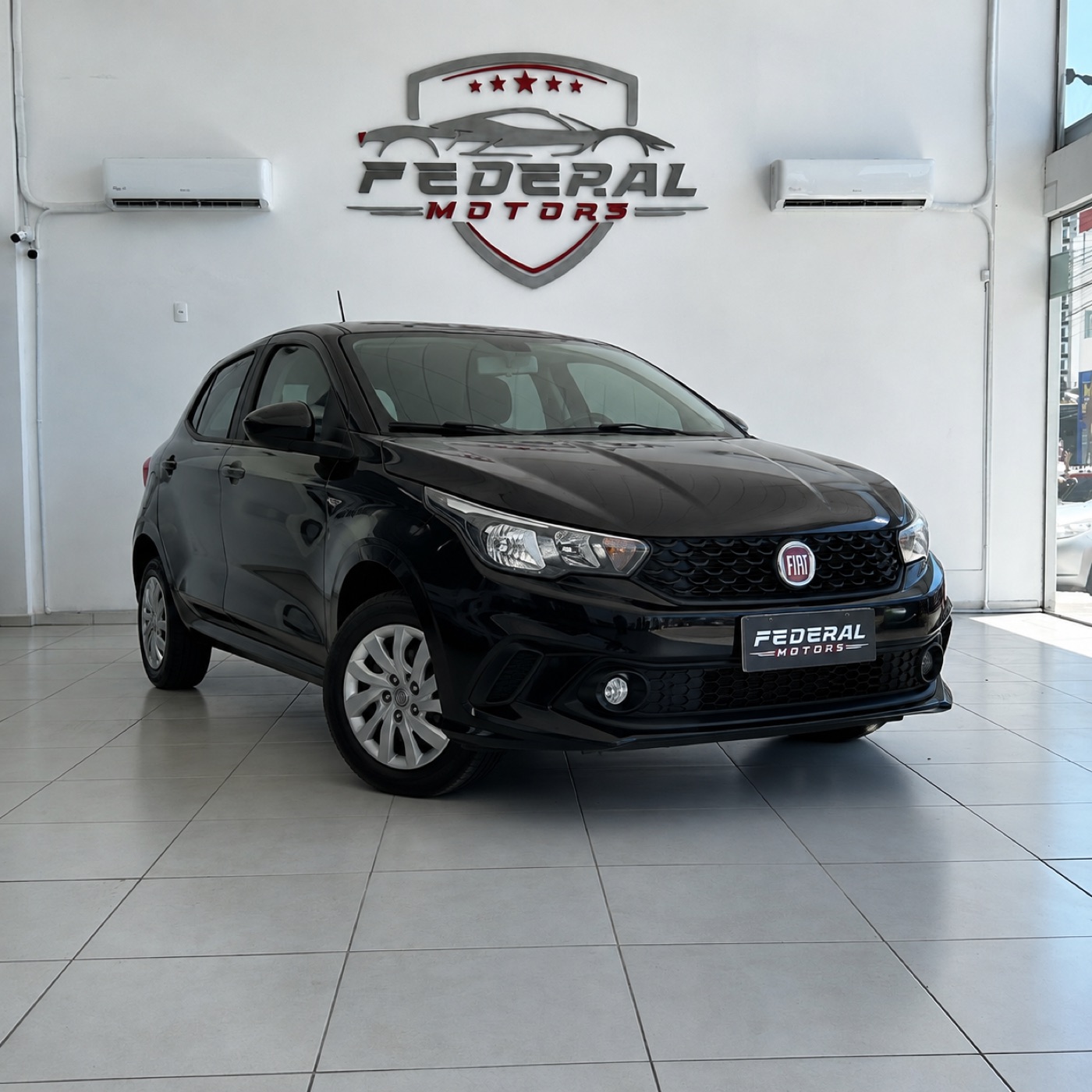 Fiat Argo no salão da FEDERAL MOTORS