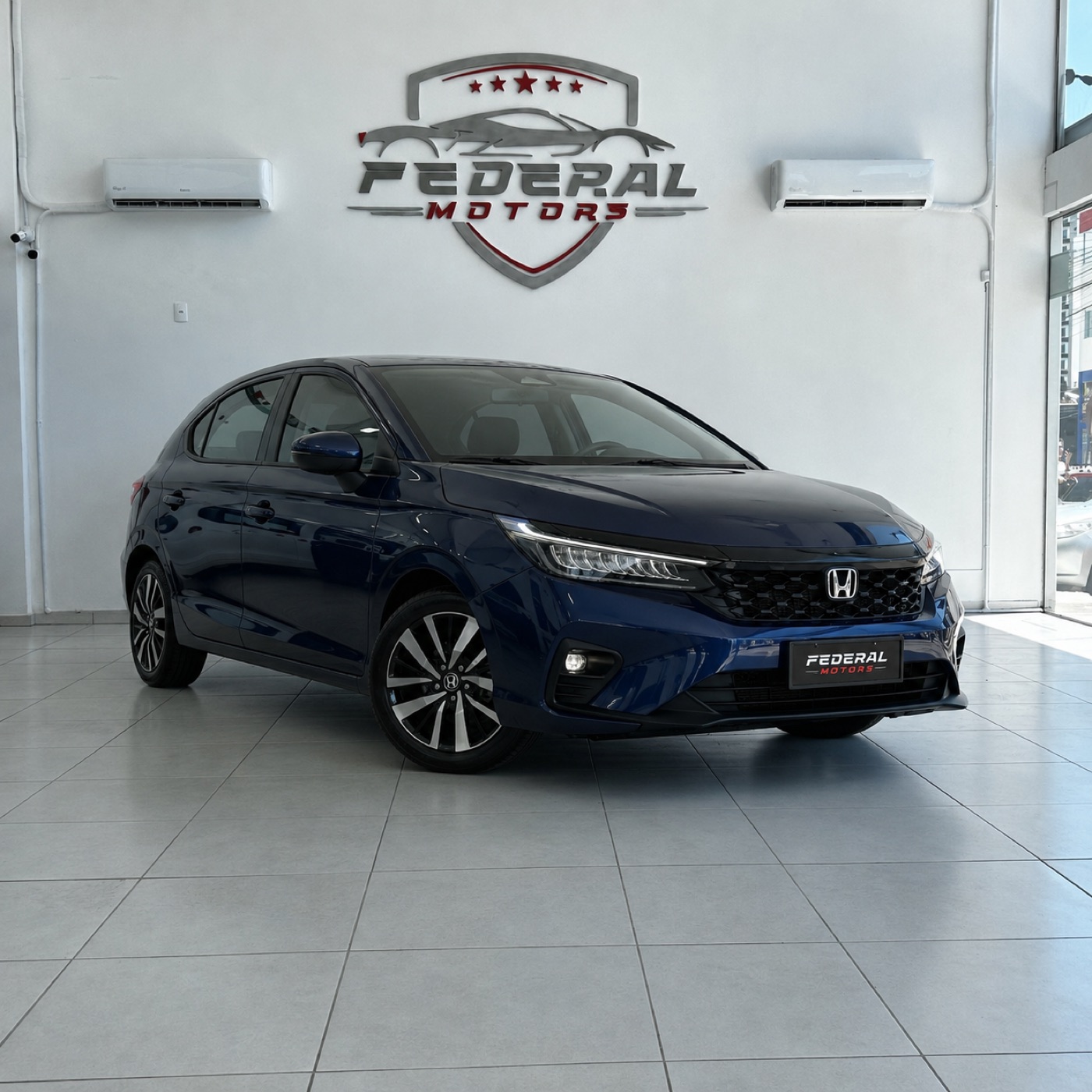 Honda City no salão da FEDERAL MOTORS
