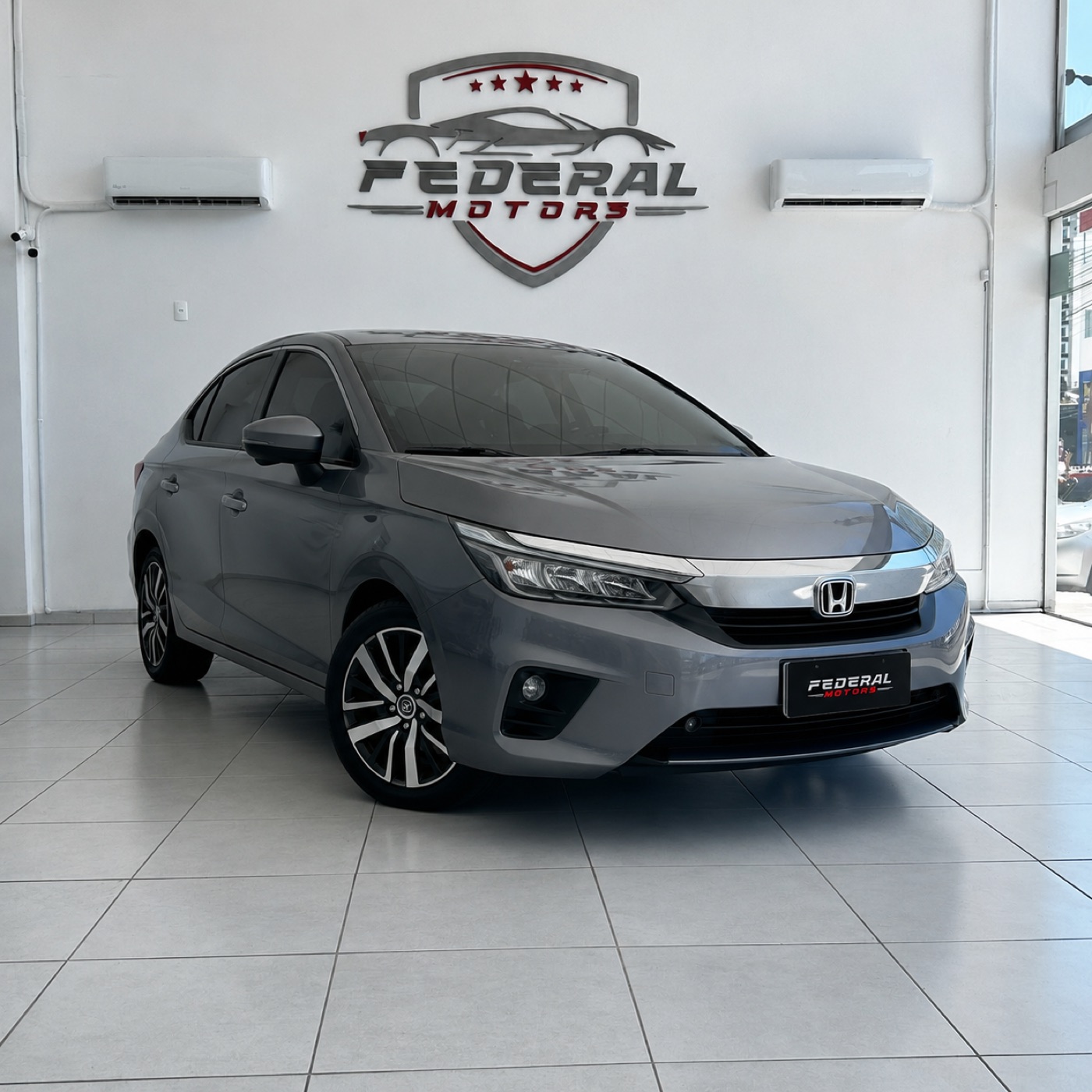 Honda City no salão da FEDERAL MOTORS