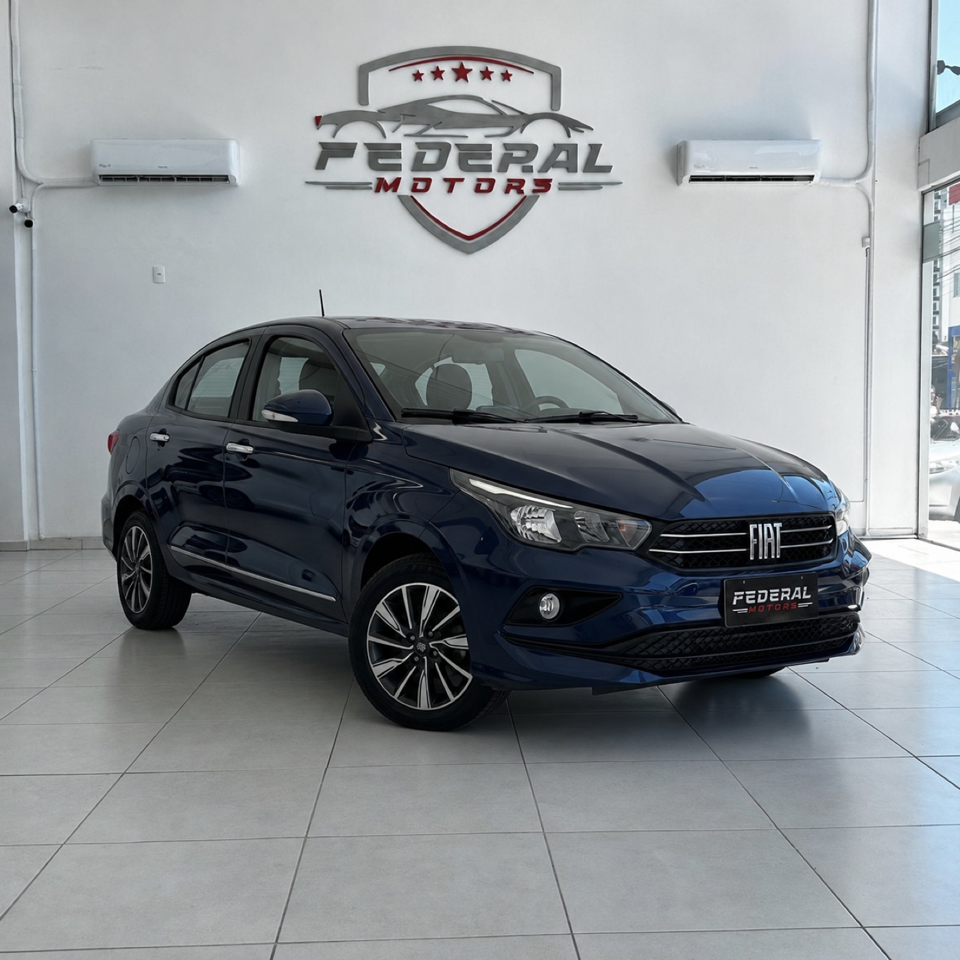 Fiat Cronos no salão da FEDERAL MOTORS