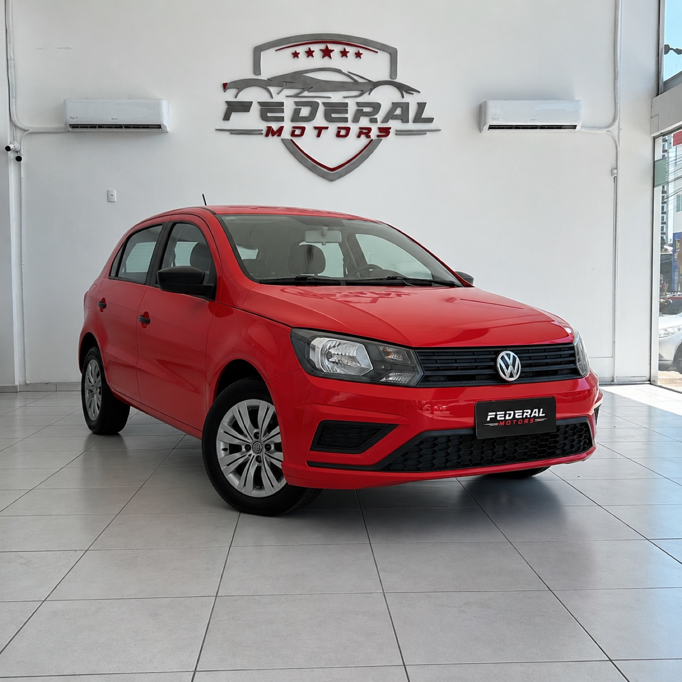 Volkswagen Gol no salão da FEDERAL MOTORS