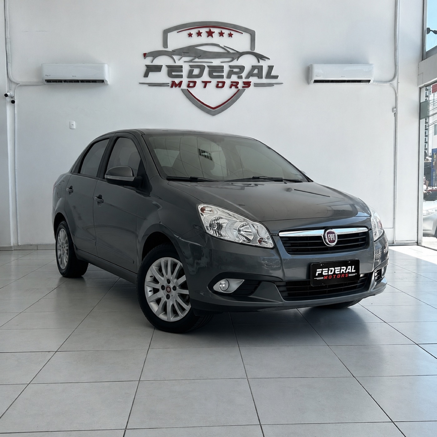 Fiat Grand Siena no salão da FEDERAL MOTORS