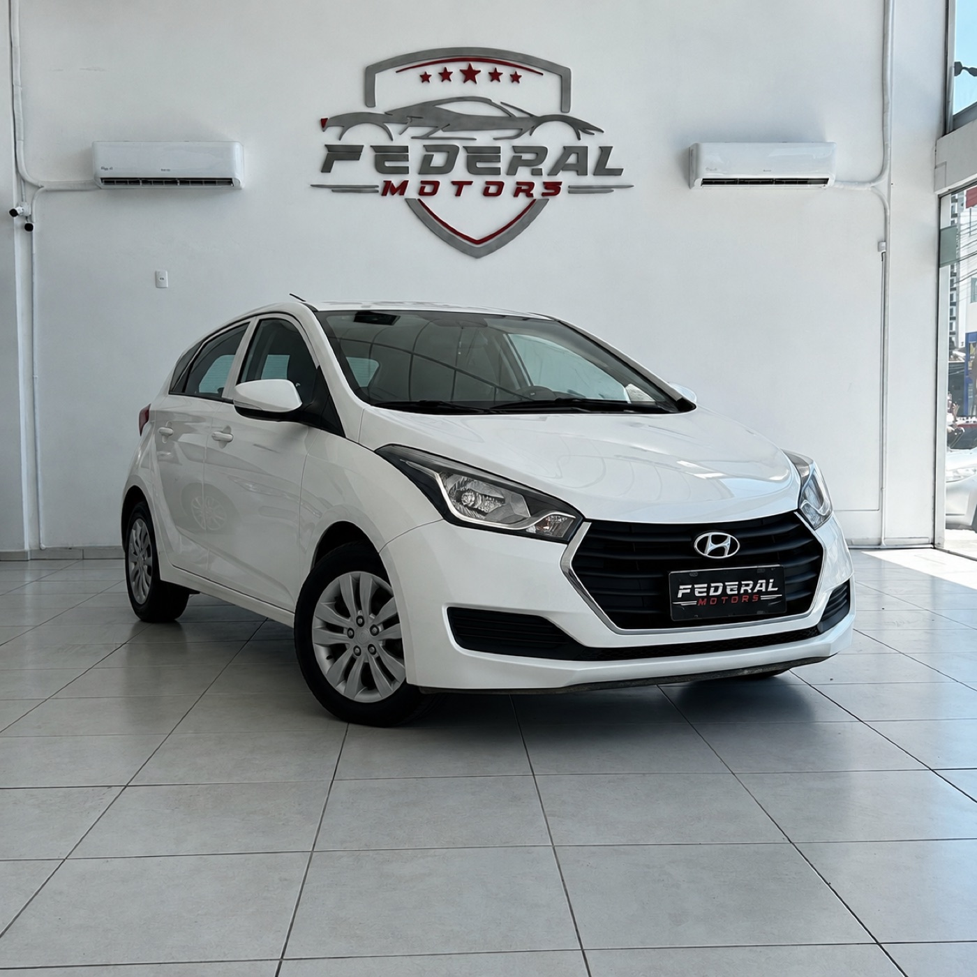 Hyundai HB20 no salão da FEDERAL MOTORS