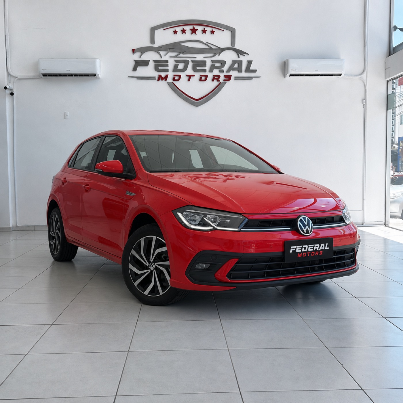 Volkswagen Polo no salão da FEDERAL MOTORS