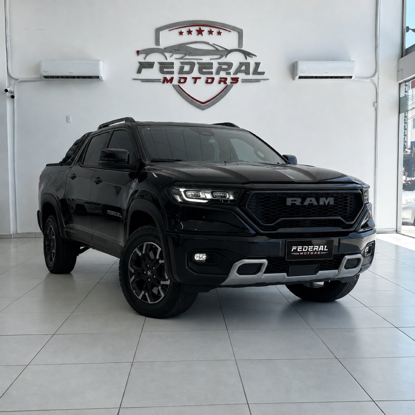 RAM Rampage Rebel no salão da FEDERAL MOTORS