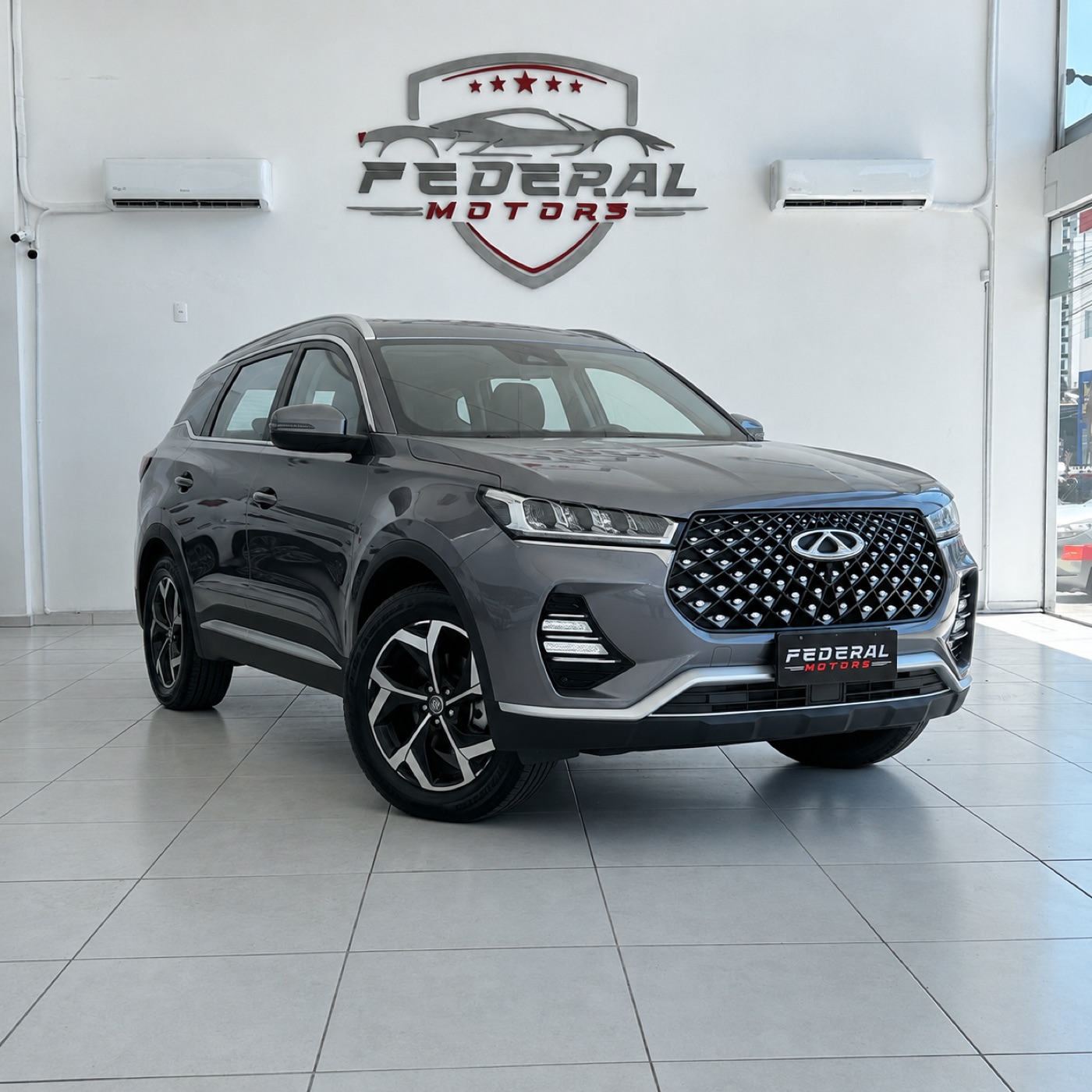 Chery Tiggo 7 no salão da FEDERAL MOTORS